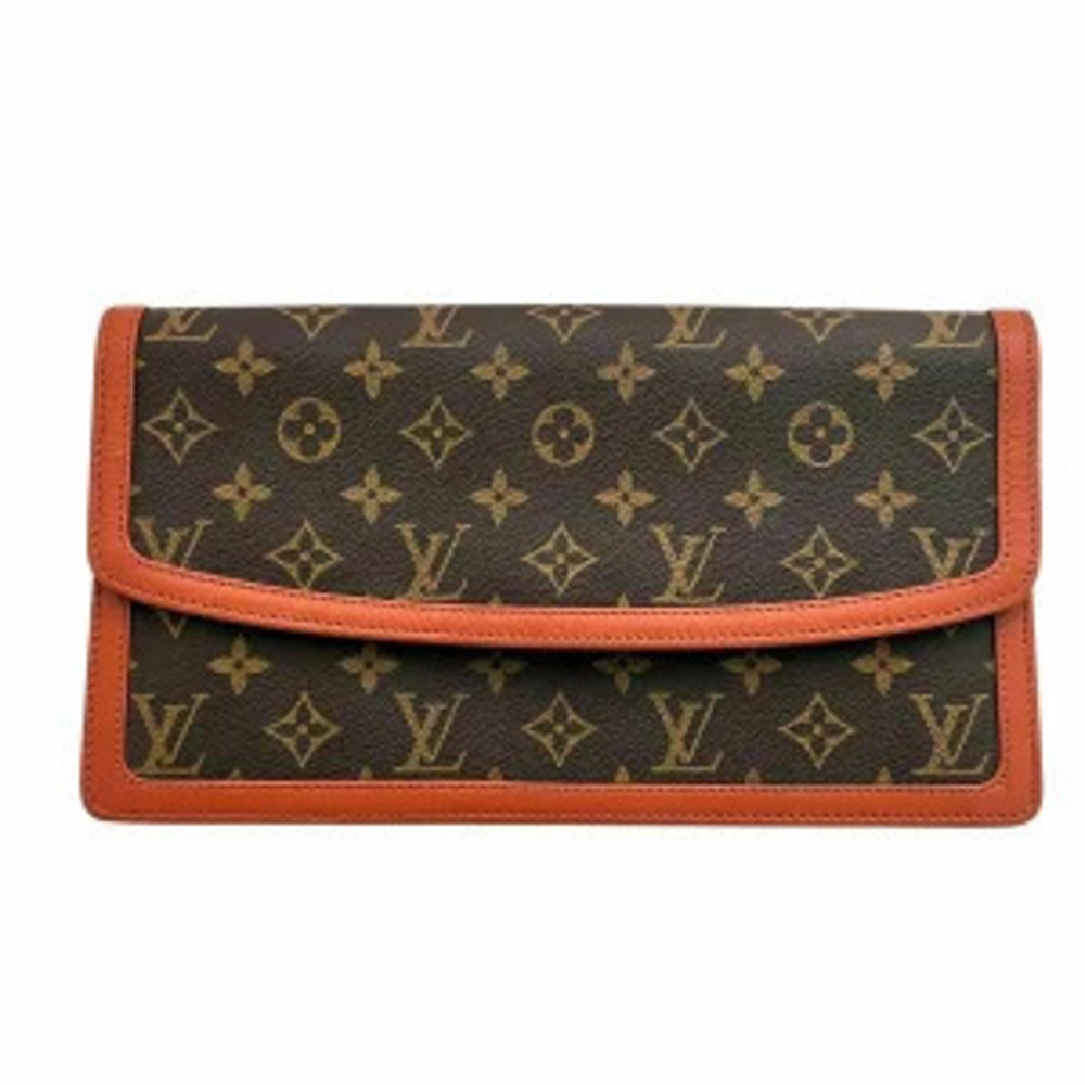 Louis Vuitton Pochette Dam Clutch Bag Monogram Canvas